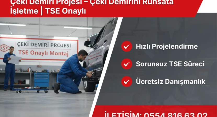 Çeki Demiri Projesi - Çeki Demirini Ruhsata İşletme | TSE Onaylı